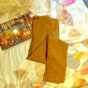 H&M Mustard Cigarette Pant